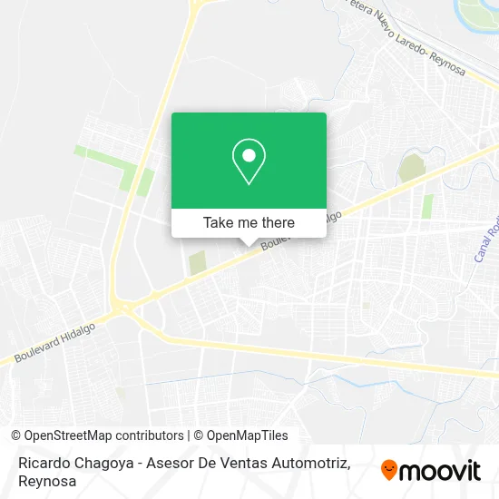 Ricardo Chagoya - Asesor De Ventas Automotriz map
