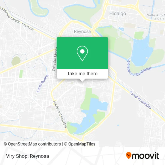 Viry Shop map