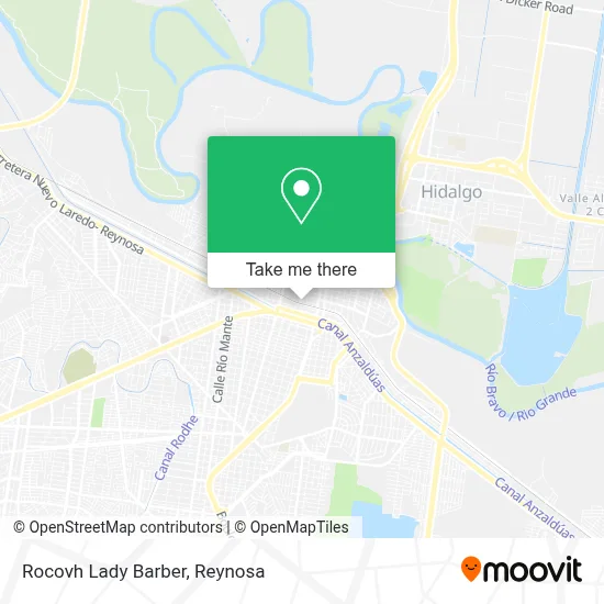 Rocovh Lady Barber map