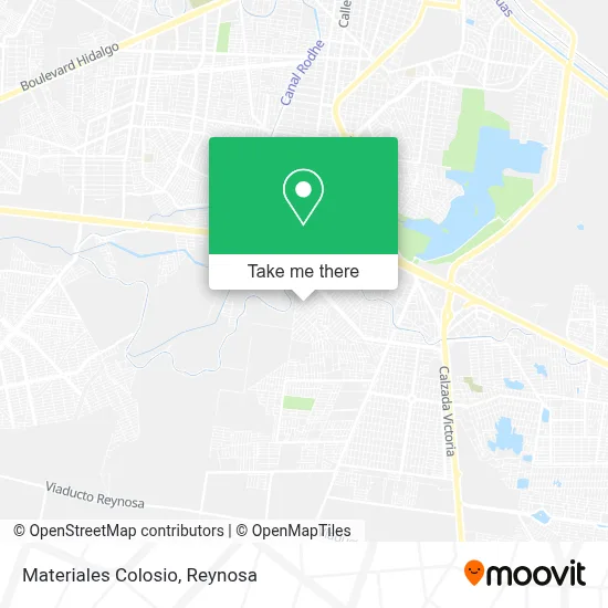 Materiales Colosio map