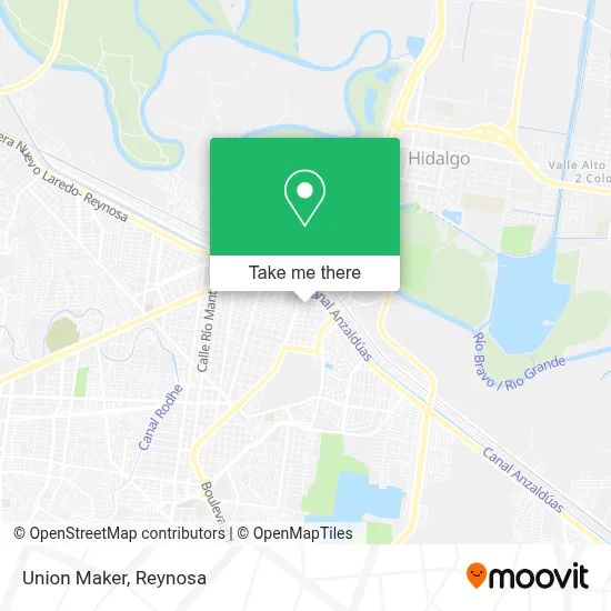 Union Maker map