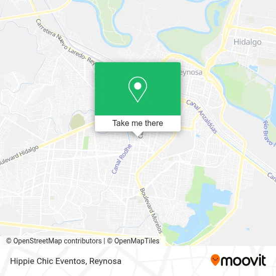 Hippie Chic Eventos map