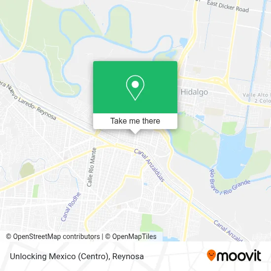 Unlocking Mexico (Centro) map