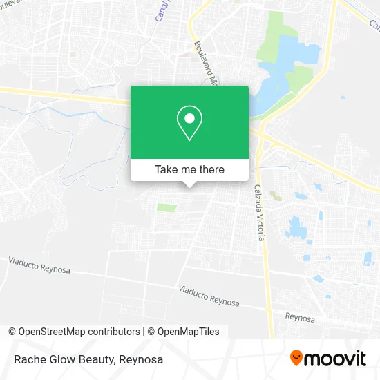 Rache Glow Beauty map