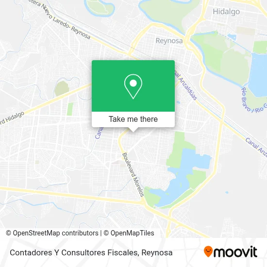 Contadores Y Consultores Fiscales map