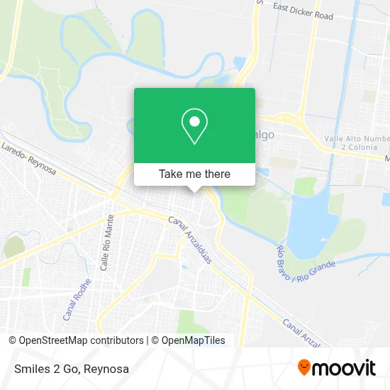 Smiles 2 Go map