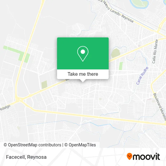 Facecell map