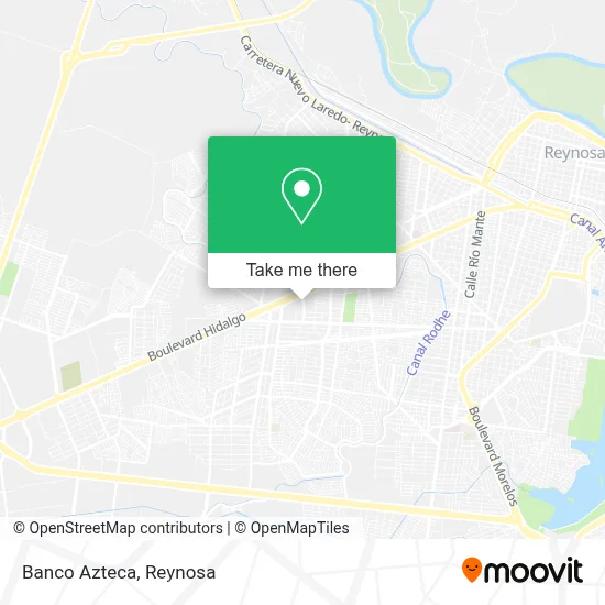 Banco Azteca map