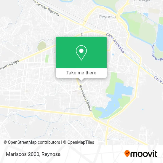 Mariscos 2000 map