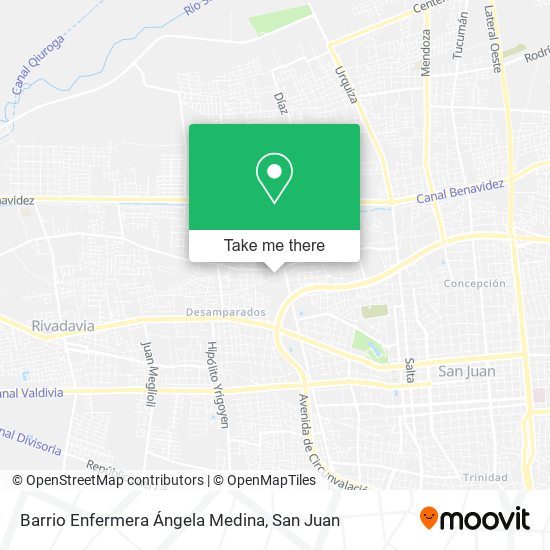 Mapa de Barrio Enfermera Ángela Medina