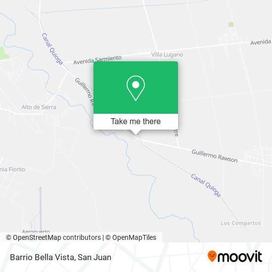 Barrio Bella Vista map