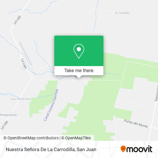 Mapa de Nuestra Señora De La Carrodilla