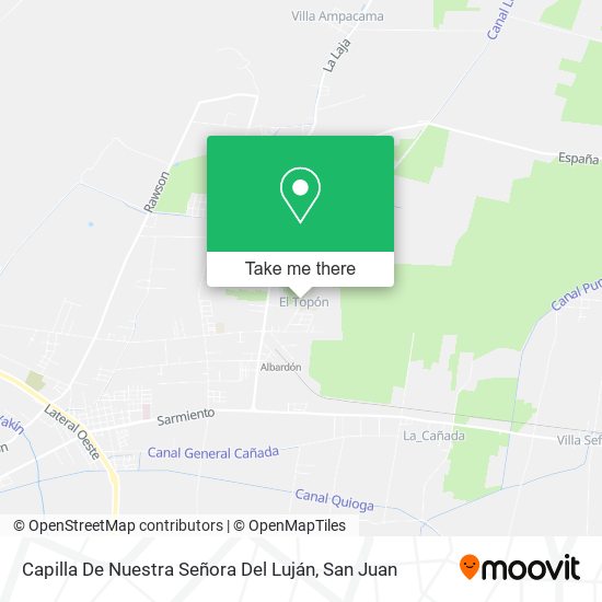 Capilla De Nuestra Señora Del Luján map