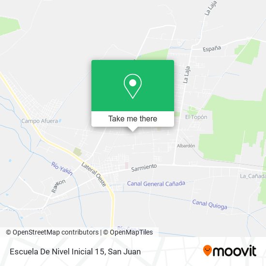 Escuela De Nivel Inicial 15 map