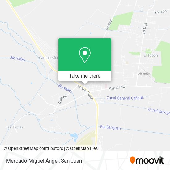 Mercado Miguel Ángel map