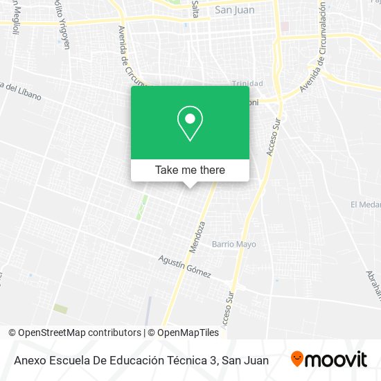 Anexo Escuela De Educación Técnica 3 map