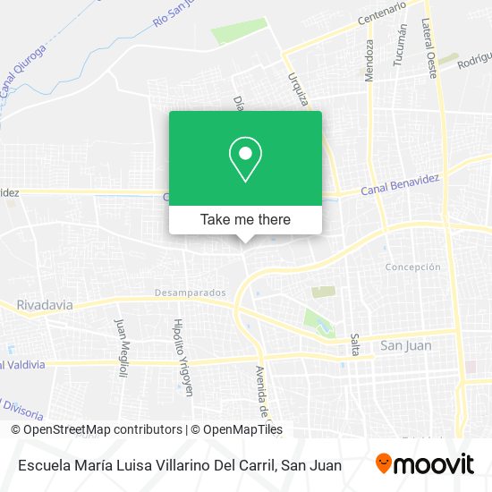 Mapa de Escuela María Luisa Villarino Del Carril
