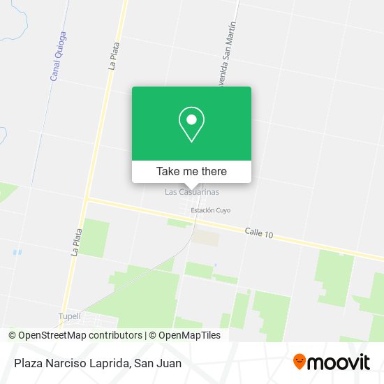 Plaza Narciso Laprida map