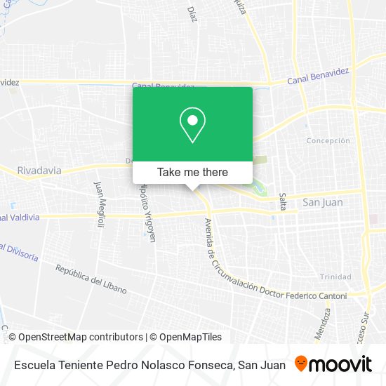 Escuela Teniente Pedro Nolasco Fonseca map
