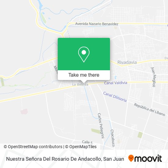Nuestra Señora Del Rosario De Andacollo map