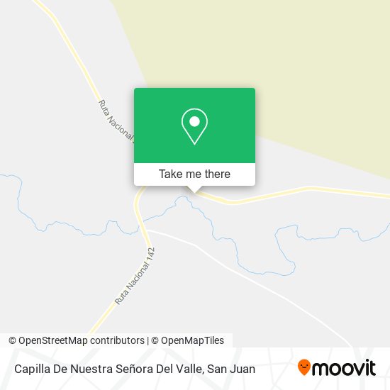 Capilla De Nuestra Señora Del Valle map