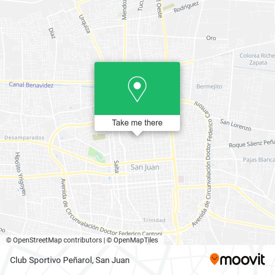 Club Sportivo Peñarol map