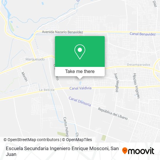 Escuela Secundaria Ingeniero Enrique Mosconi map