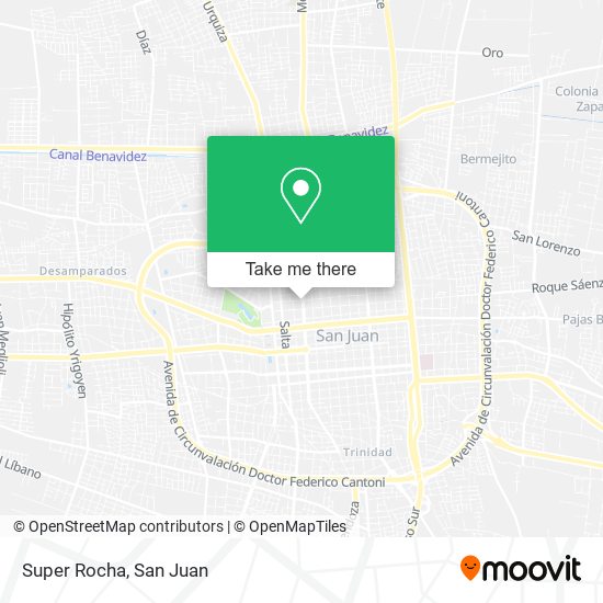 Mapa de Super Rocha