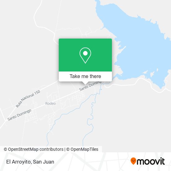 Mapa de El Arroyito