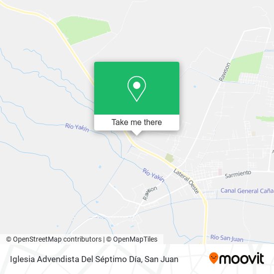 Iglesia Advendista Del Séptimo Día map