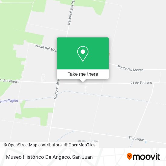 Mapa de Museo Histórico De Angaco