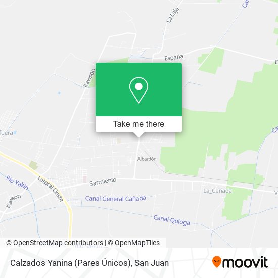 Calzados Yanina (Pares Únicos) map