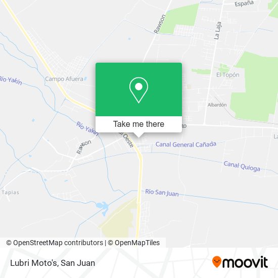 Mapa de Lubri Moto's