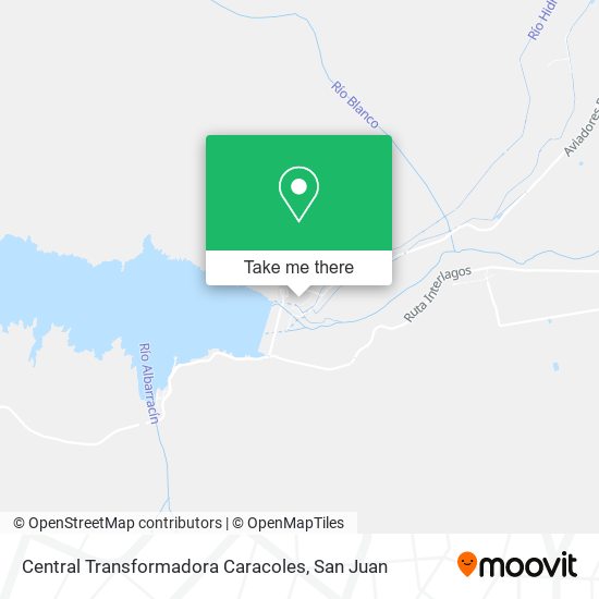 Mapa de Central Transformadora Caracoles
