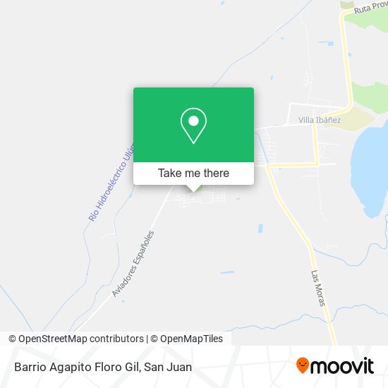 Mapa de Barrio Agapito Floro Gil