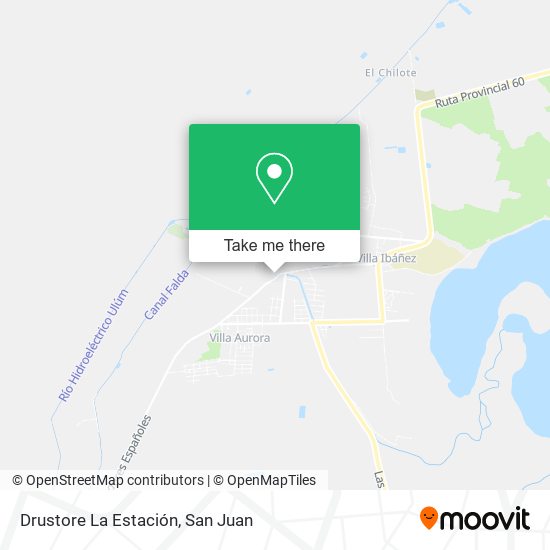 Drustore La Estación map