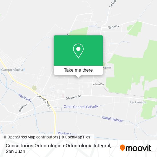 Mapa de Consultorios Odontológico-Odontología Integral