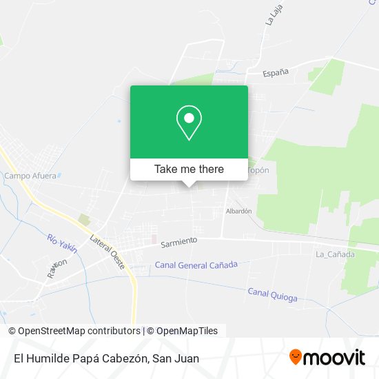 Mapa de El Humilde Papá Cabezón