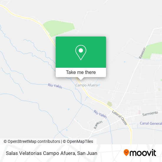 Salas Velatorias Campo Afuera map