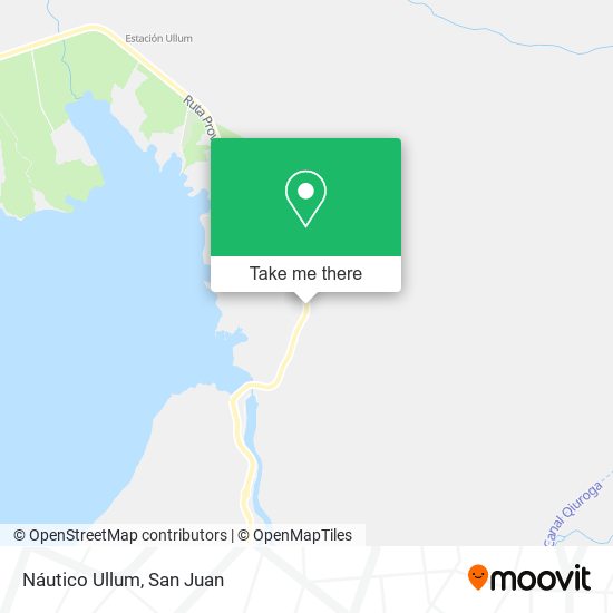 Mapa de Náutico Ullum