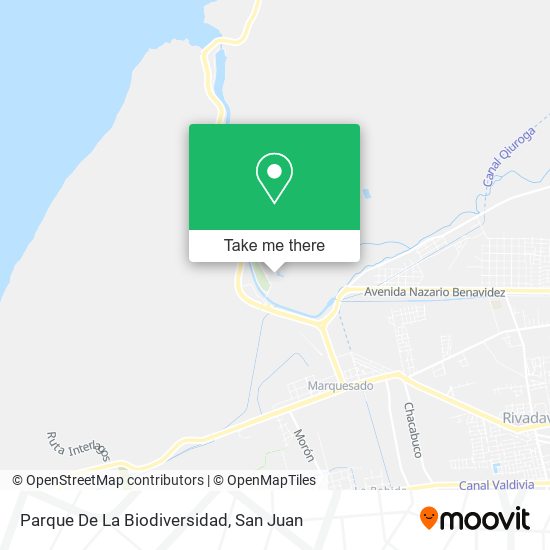 Parque De La Biodiversidad map