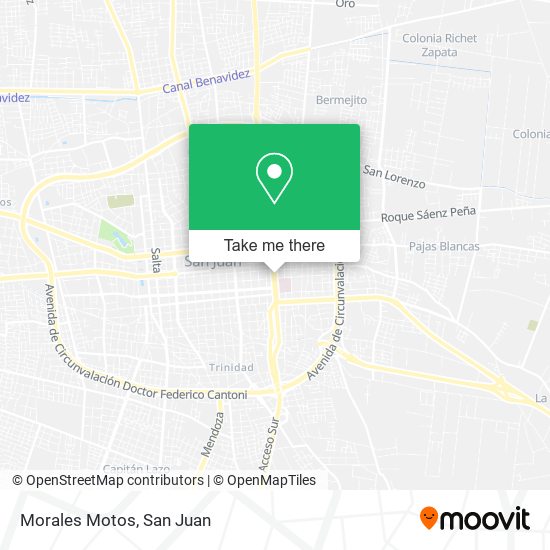 Mapa de Morales Motos