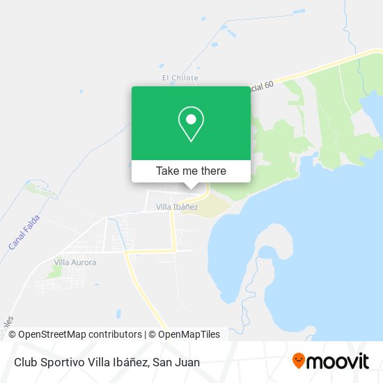 Club Sportivo Villa Ibáñez map