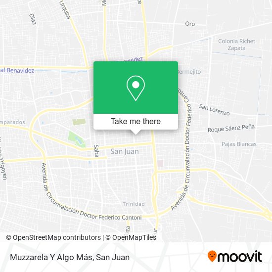 Mapa de Muzzarela Y Algo Más