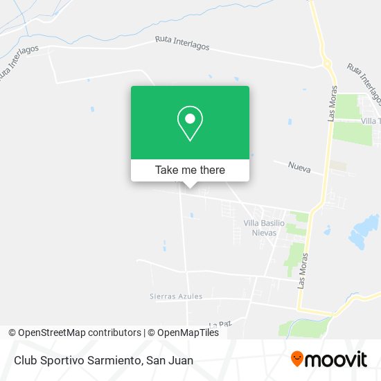 Club Sportivo Sarmiento map