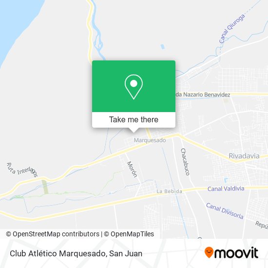 Club Atlético Marquesado map