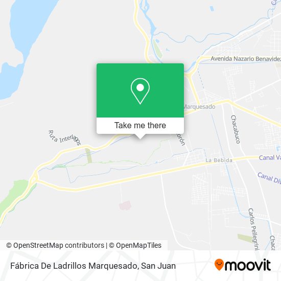 Fábrica De Ladrillos Marquesado map