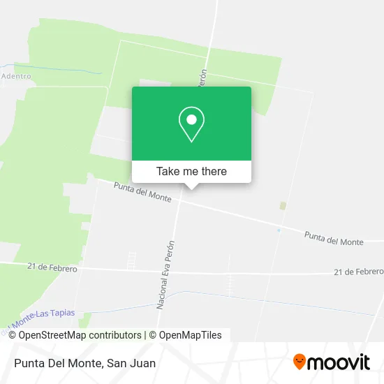 Punta Del Monte map