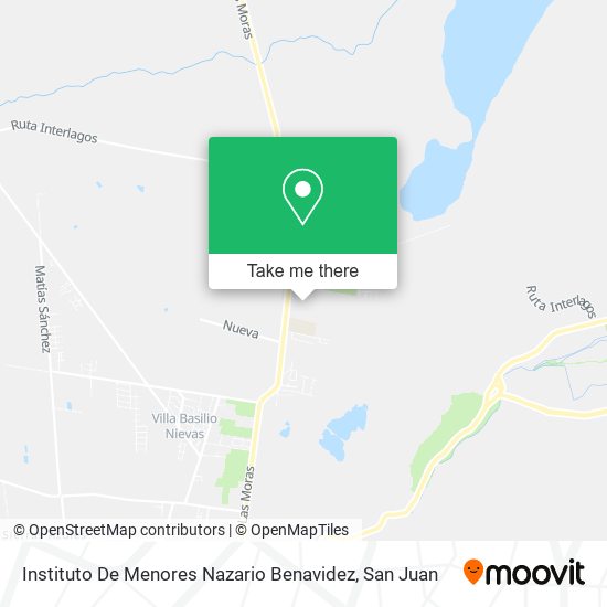 Mapa de Instituto De Menores Nazario Benavidez