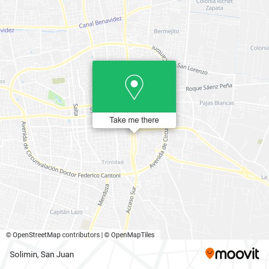 Mapa de Solimin